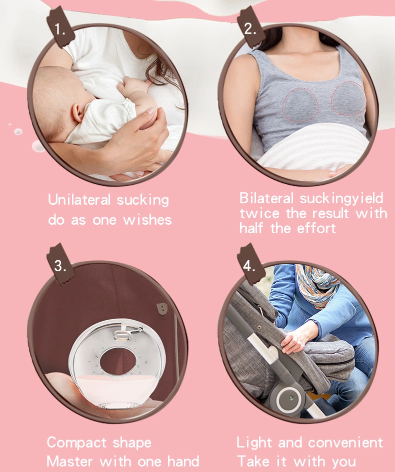 Newest Design Silicone Breast Pump with Suction Cup