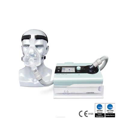 高品質呼吸装置自動 CPAP Bpap Bipap Osa 医療機器換気価格マシン加湿器付き家庭用睡眠療法